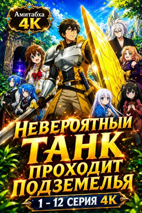 Невероятный танк проходит подземелья: Танк, обладающий редким навыком выносливости 9999, был изгнан из геройской группы
