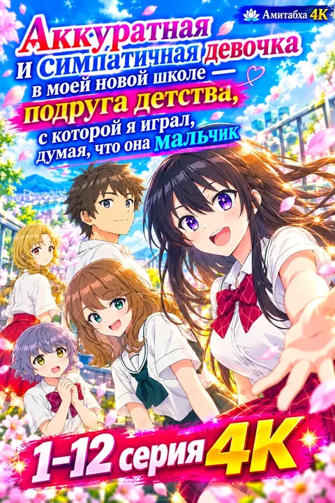 Аккуратная и симпатичная девочка в моей новой школе – подруга детства, с которой я играл, думая, что она мальчик