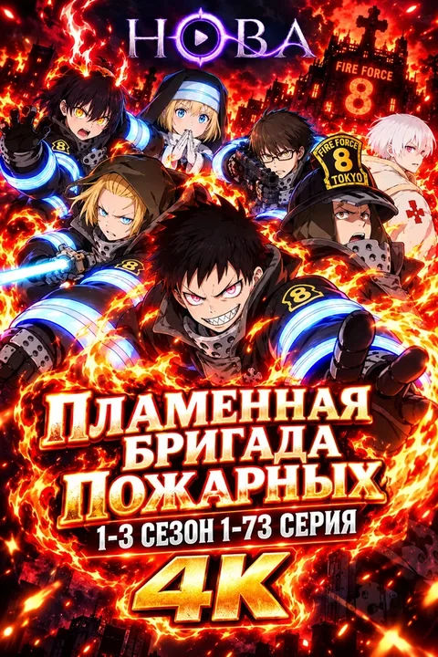 Пламенная бригада пожарных