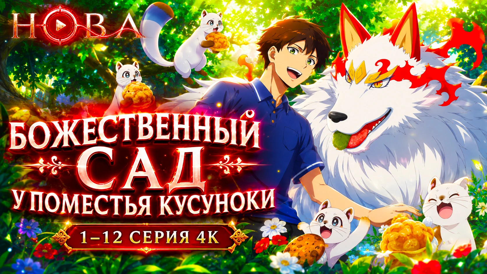 Божественный сад у поместья Кусуноки