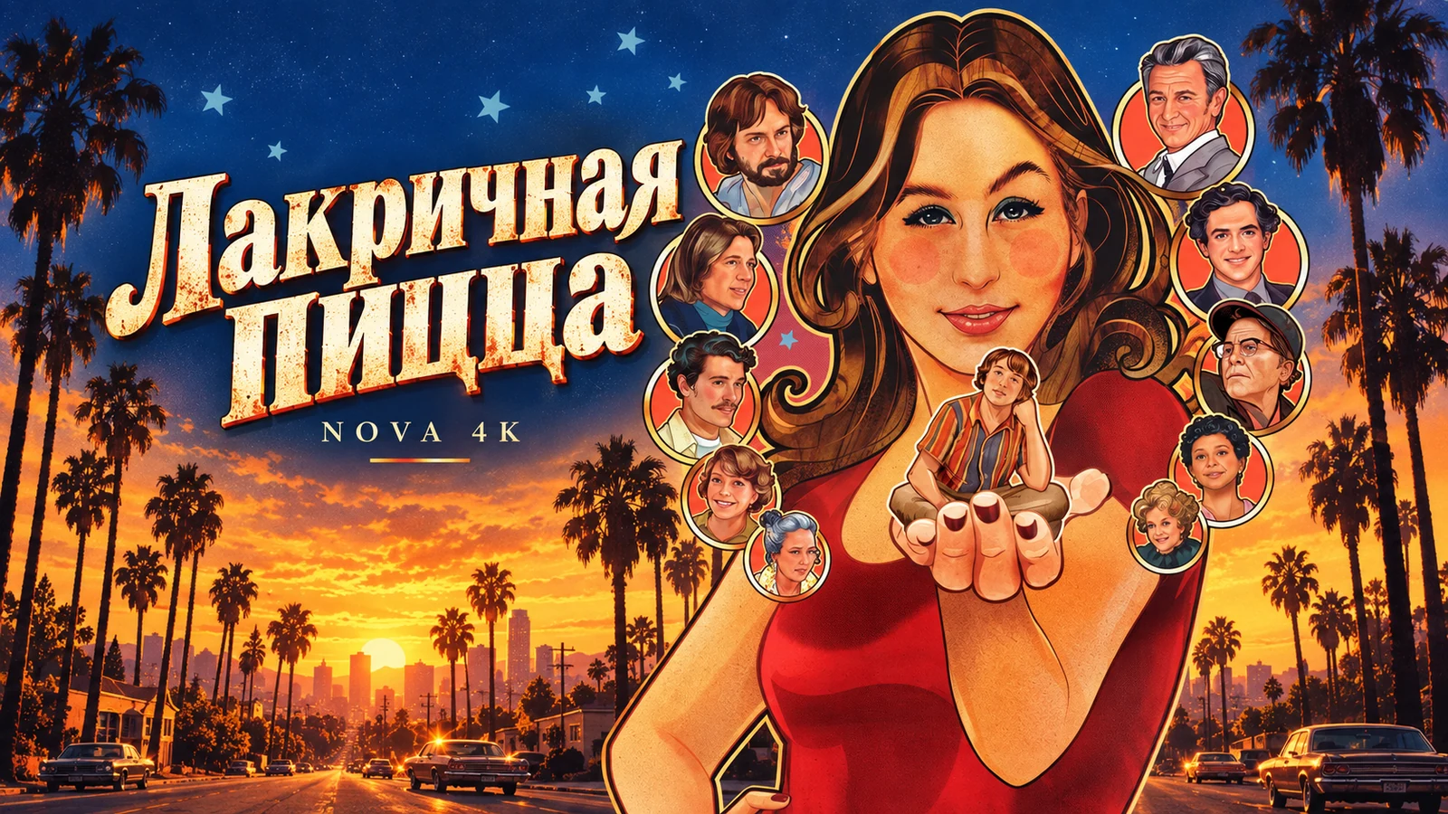 Лакричная пицца