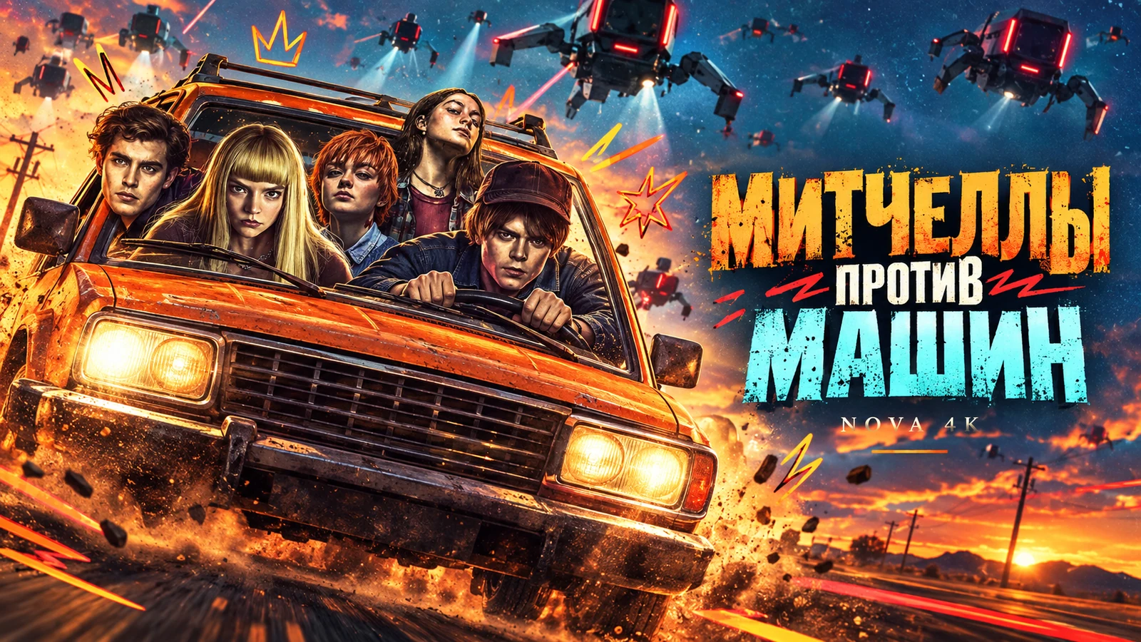 Митчеллы против машин