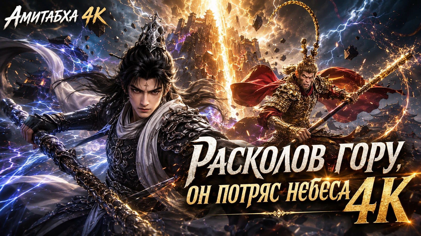 Расколов гору, он потряс небеса