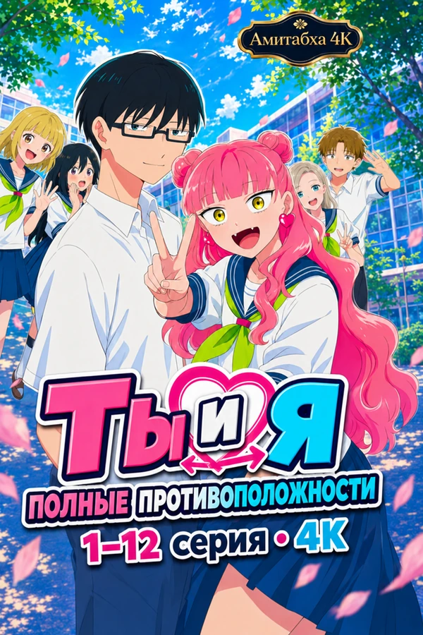 Ты и я полные противоположности